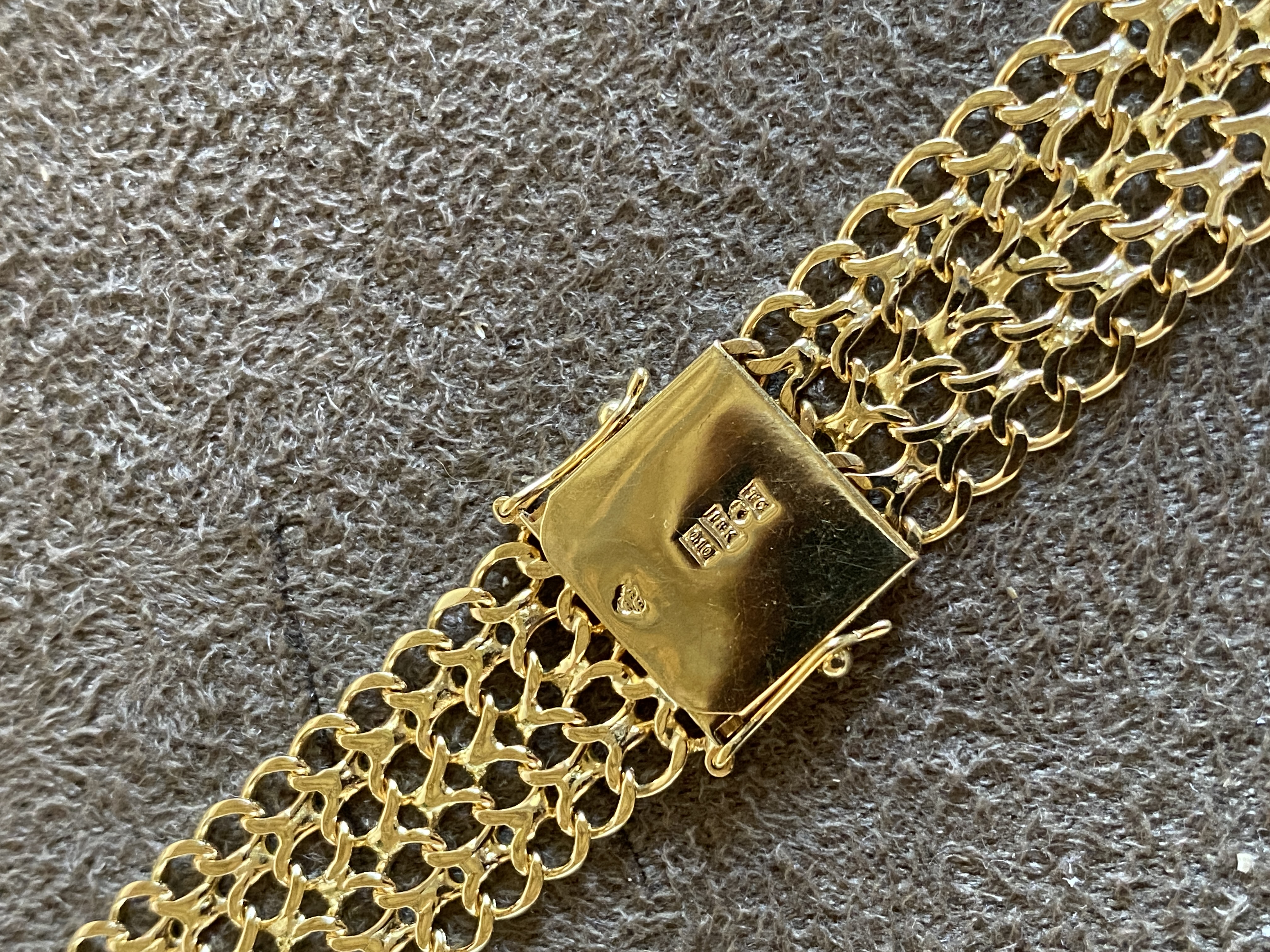 Urband, klockarmband i 18Karat guld. 21gram. - 2