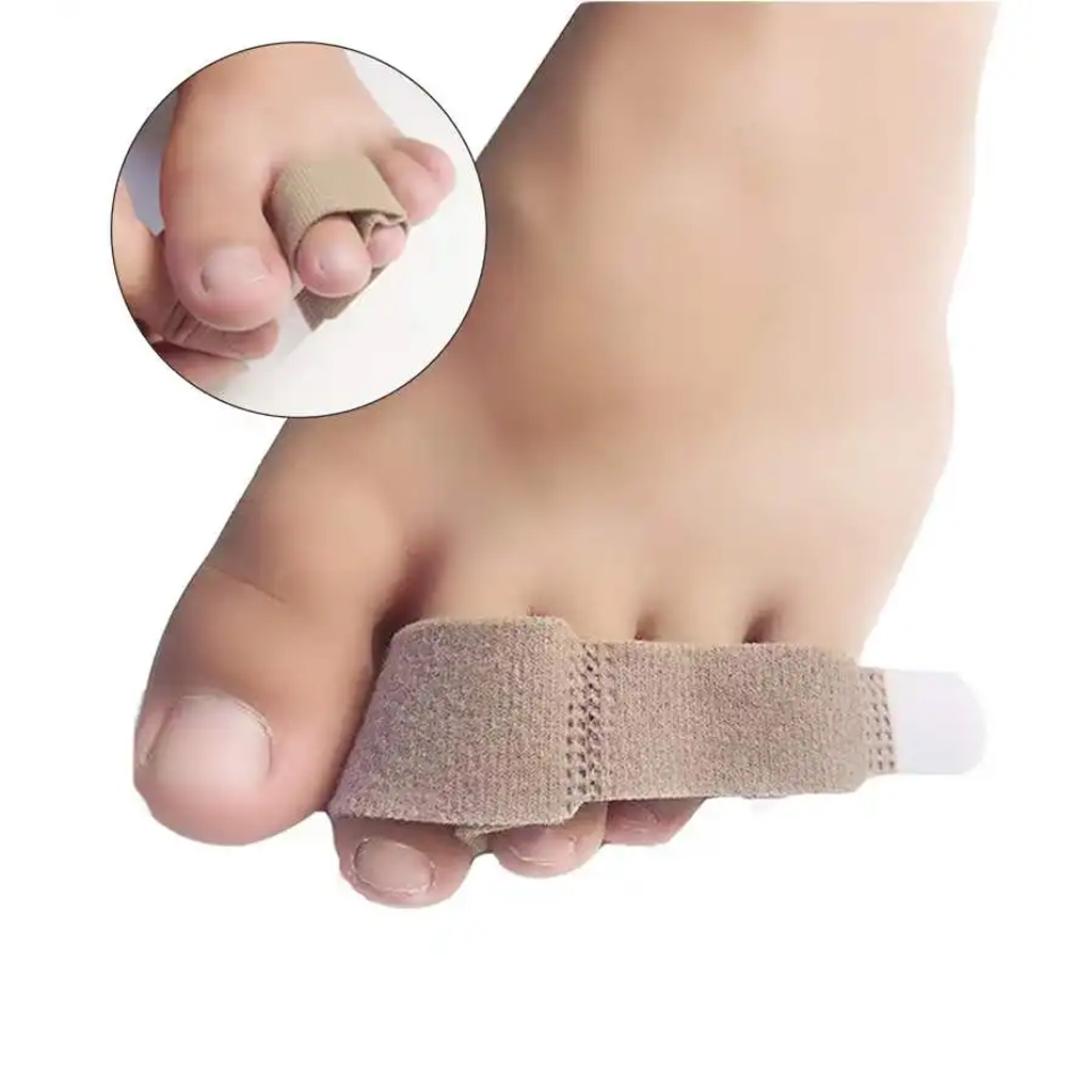 Tåbandage - 1 st - Korrigera och stötta vid hammartå och stukningar