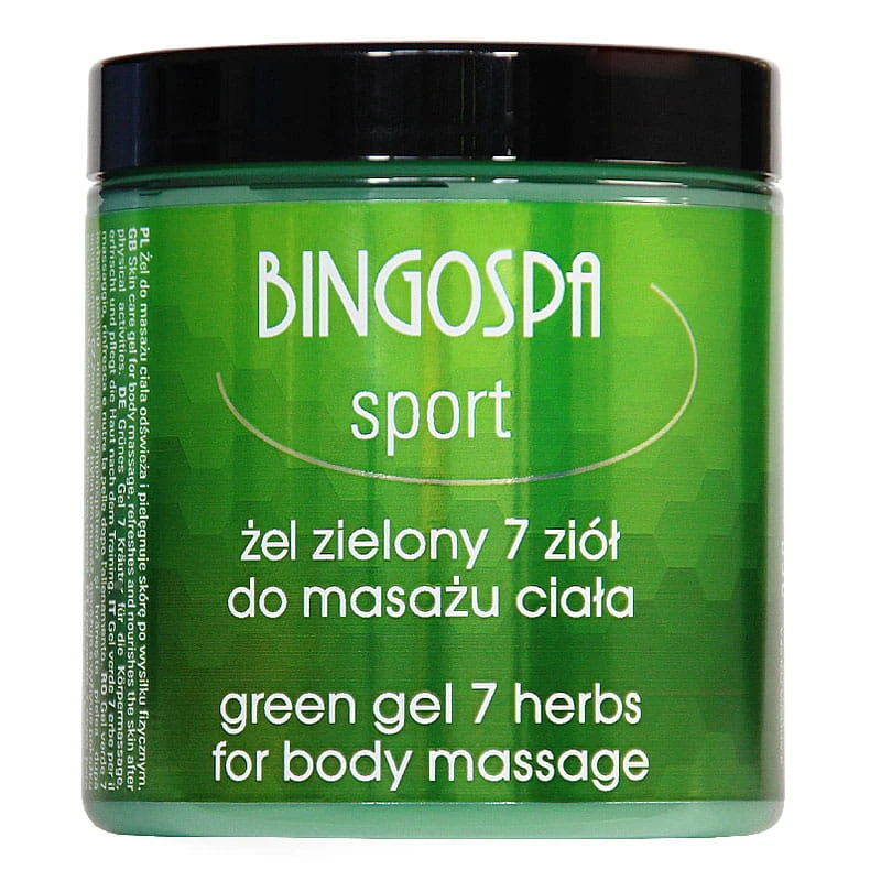 Massagegel med Örter – Sportgel för massage efter träning