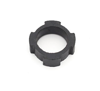Framgaffelrör 32mm gummidistans