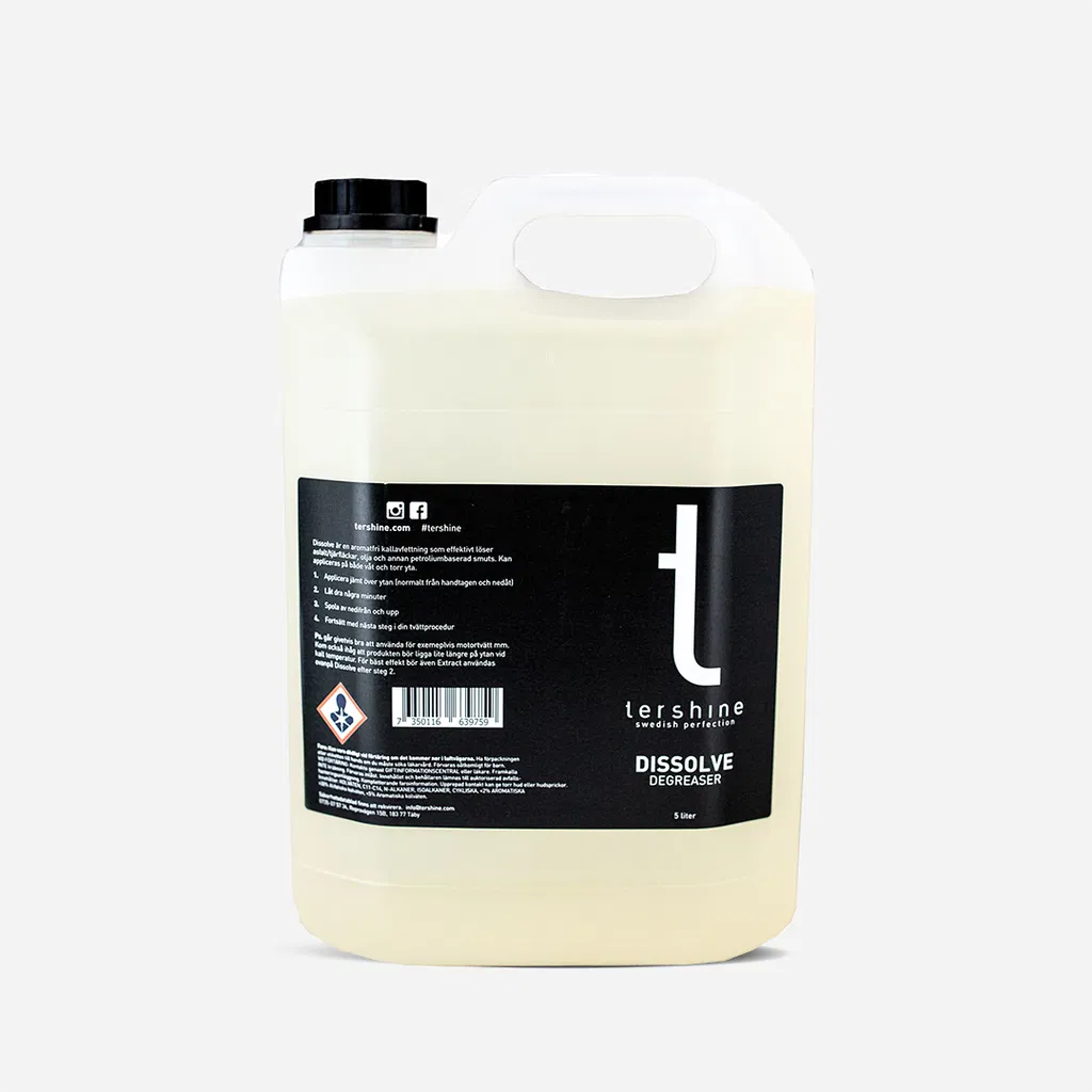 Tershine Dissolve - Kallavfettning 5L