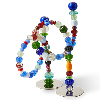 Pols Potten Ljusstake Beads multi-color