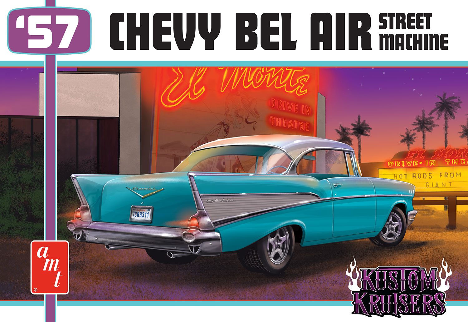 1/25 1957 Chevy Bel Air Street Machine