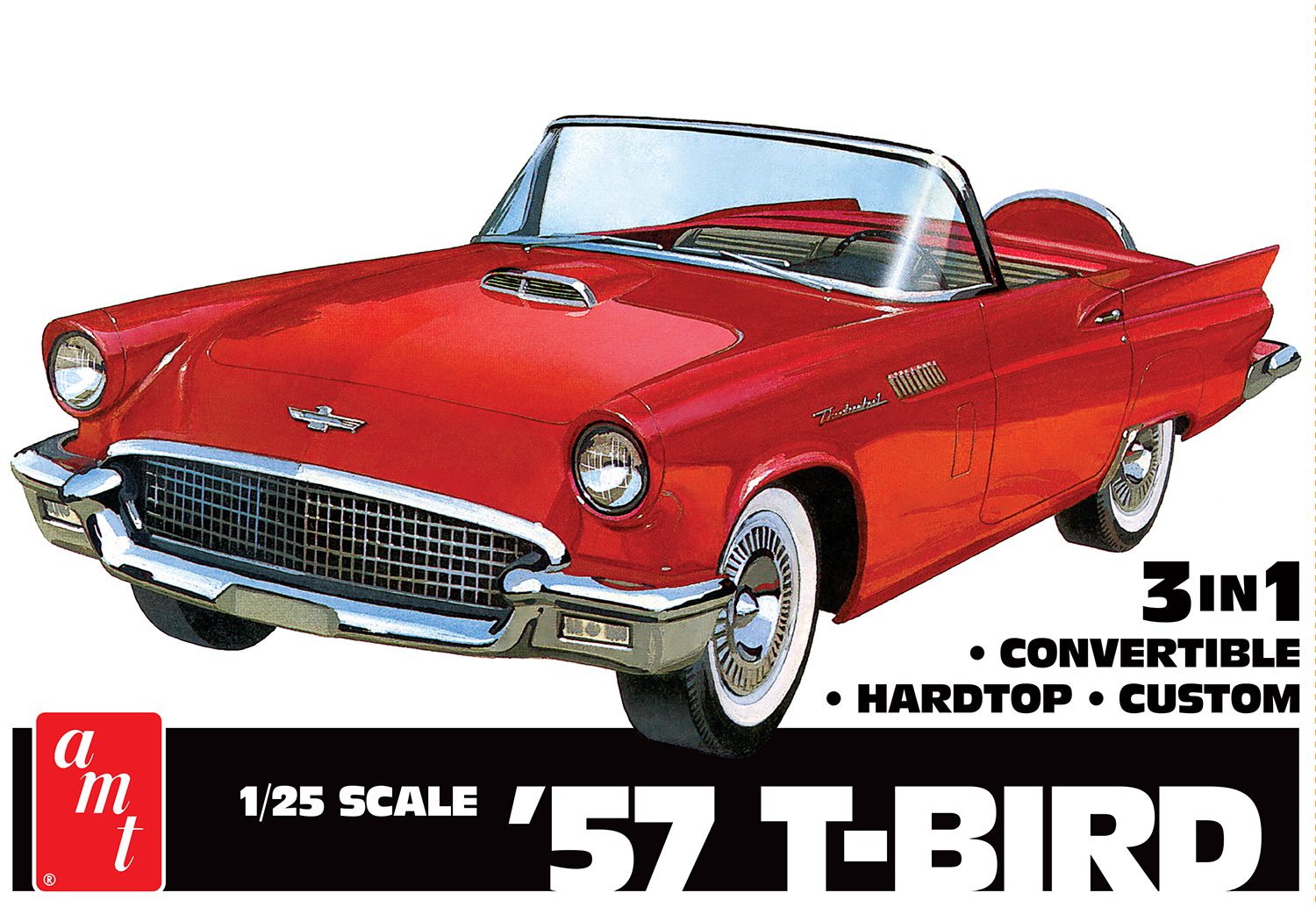 1/25 1957 FORD THUNDERBIRD 