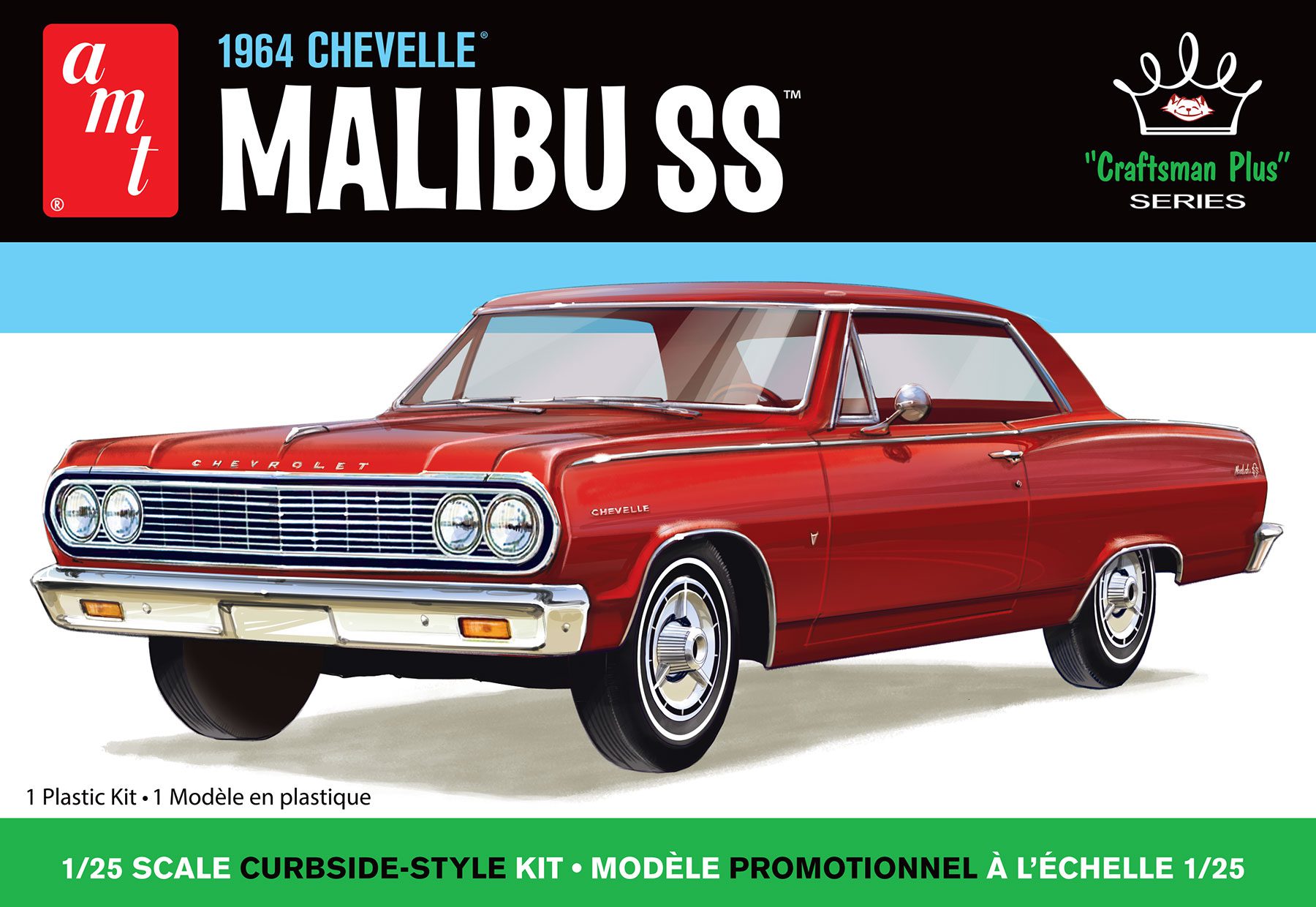 1/25 1964 Chevy Chevelle Malibu Super Sport Craftsman Plus