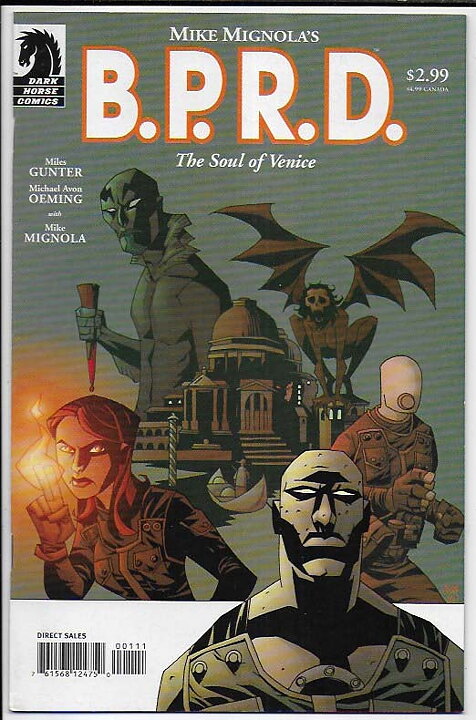 B.P.R.D.: The Soul of Venice NM Mike Mignola