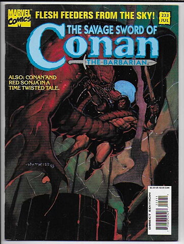Savage Sword of Conan # 223 VF/NM