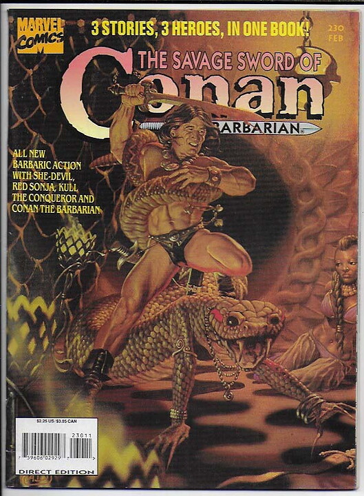 Savage Sword of Conan # 230 VF