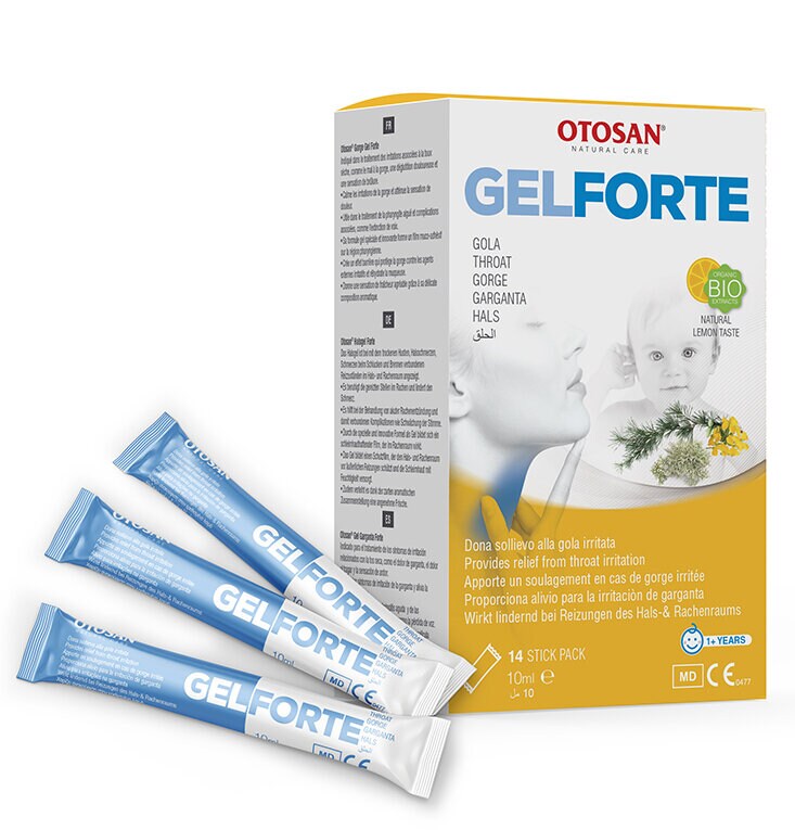 Hals Gel Forte 14 påsar á 10ml - Otosan