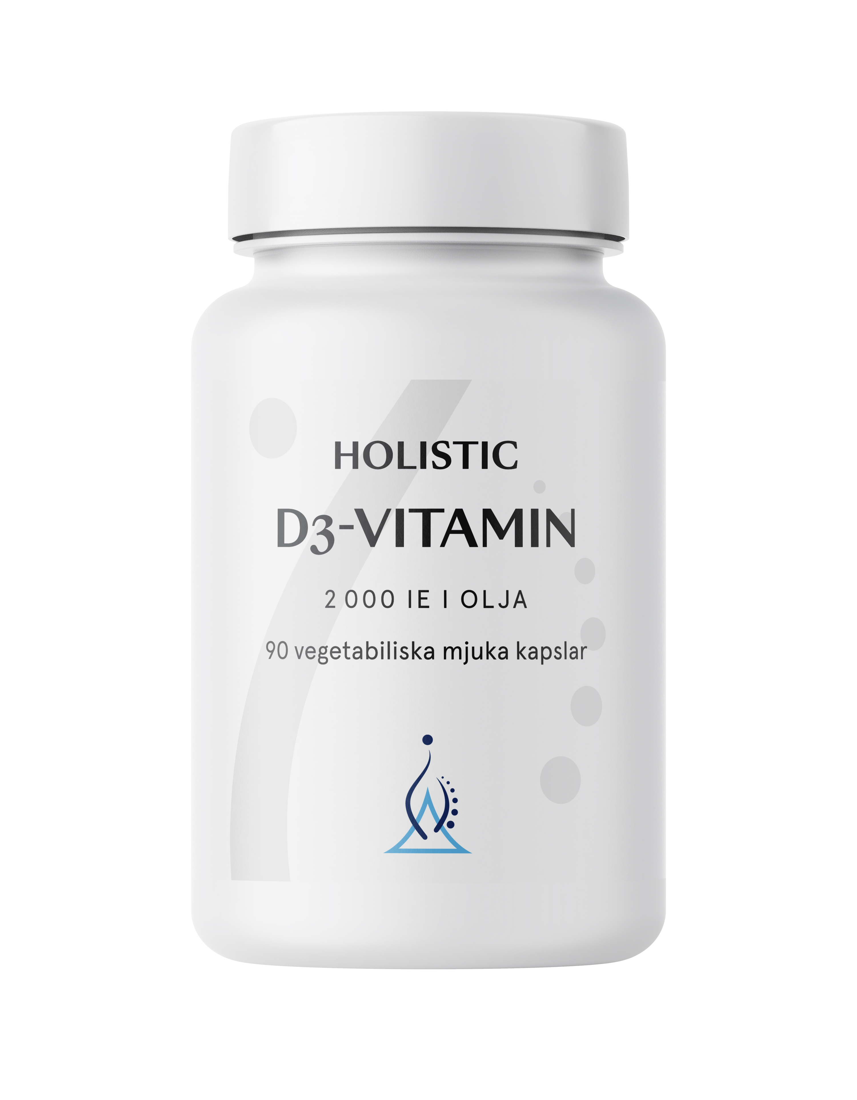 Holistic D3-vitamin i olja, 90 kapslar