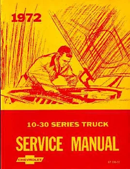 1972 Chevrolet Truck Chassis Service Manual Series 10 - 30