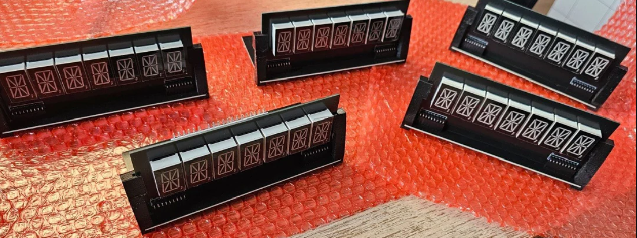 7-Digit LED Display for Classic Bally & Stern Games - ORANGE ( 1 Display)