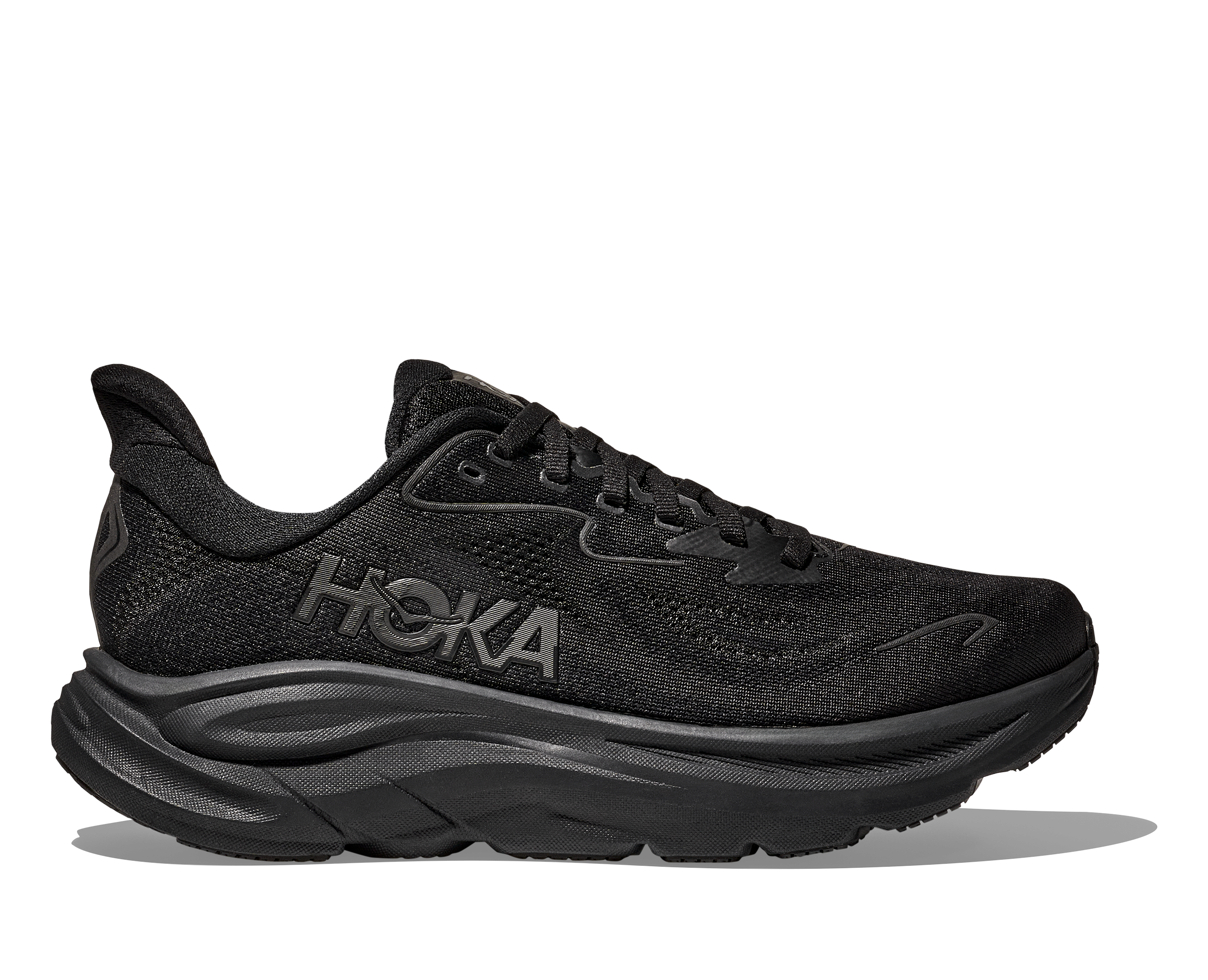 Hoka One One M Clifton 10 X-Wide - Black/Black