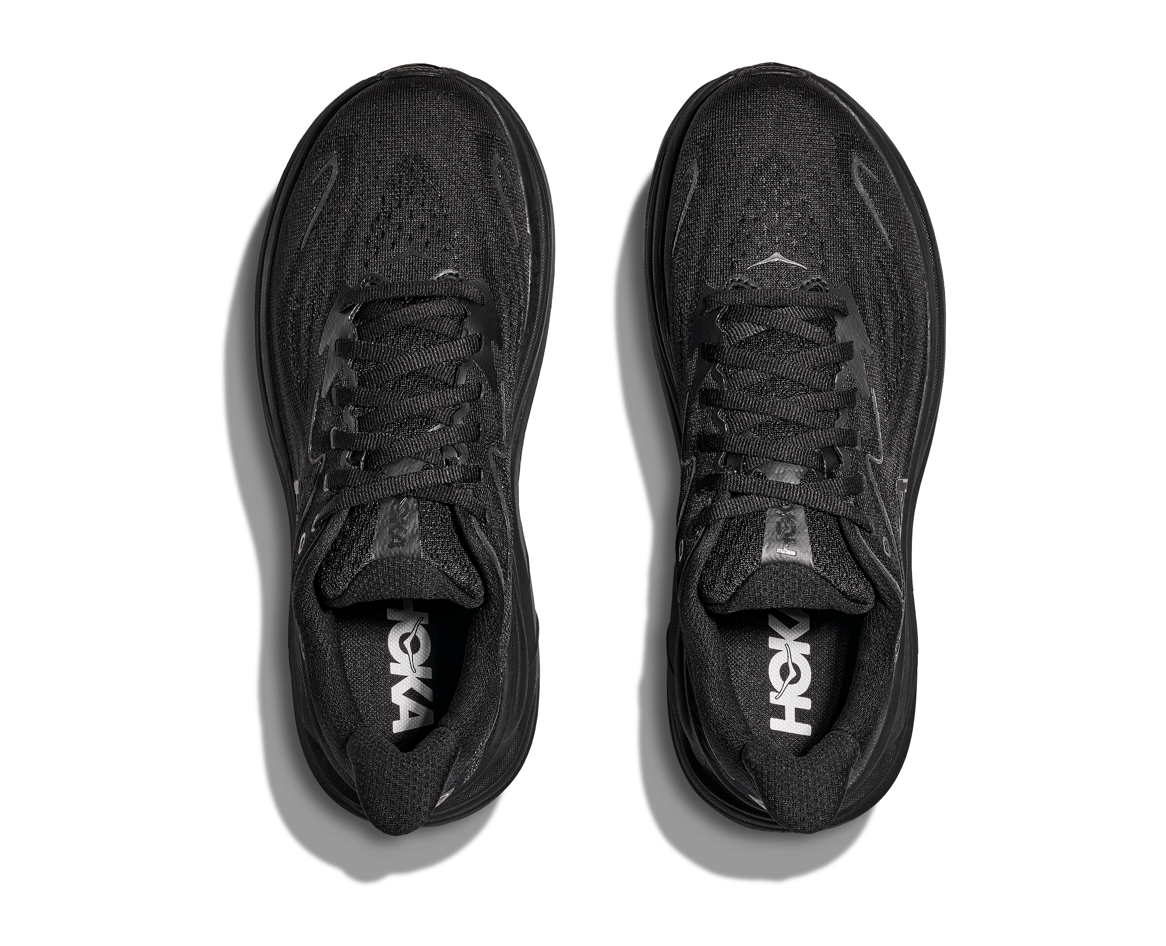Hoka One One M Clifton 10 X-Wide - Black/Black - 7