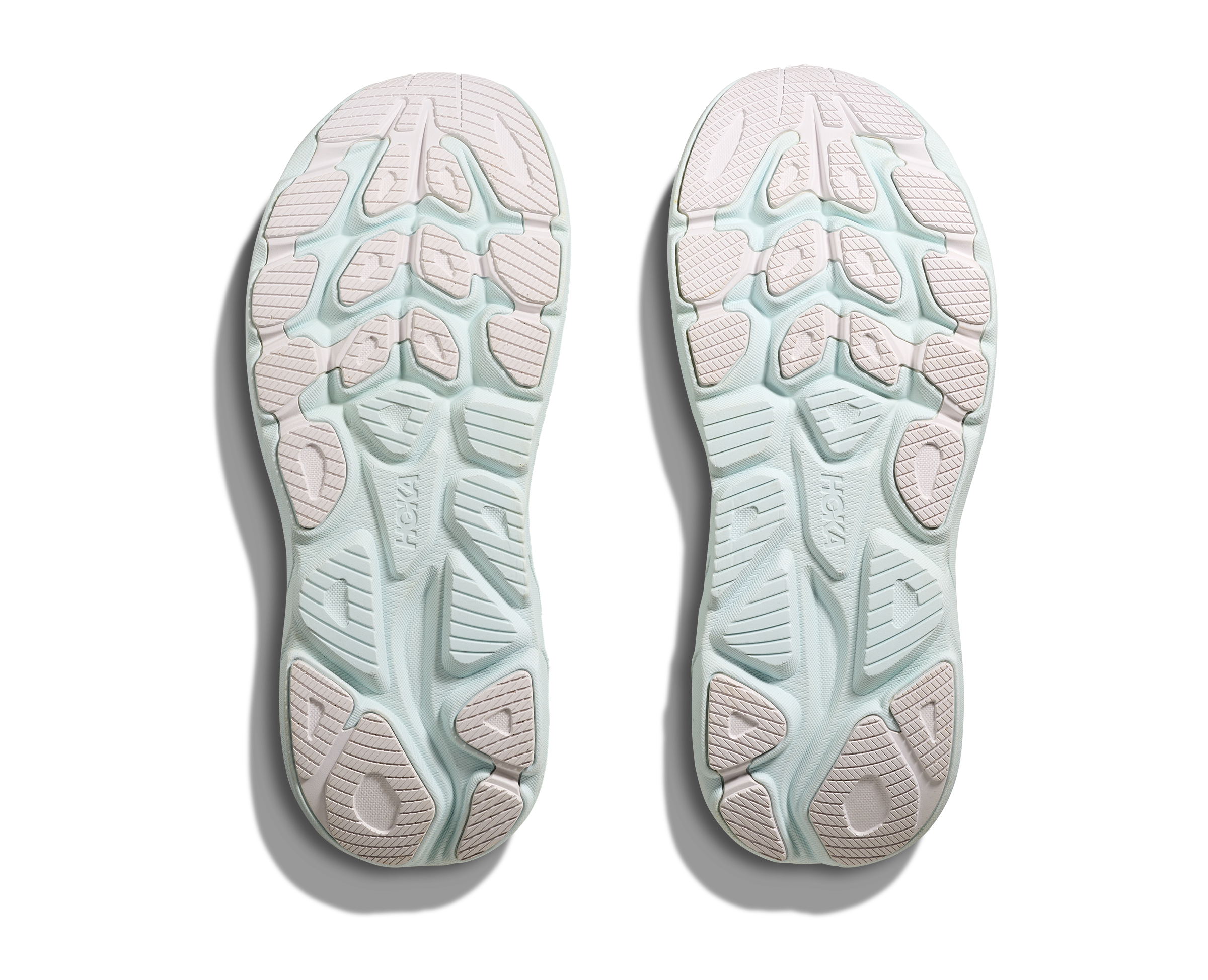 Hoka One One W Clifton 10 - White/Cielo Blue - 8