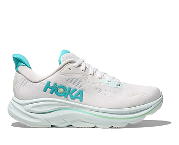 Hoka One One W Clifton 10 - White/Cielo Blue