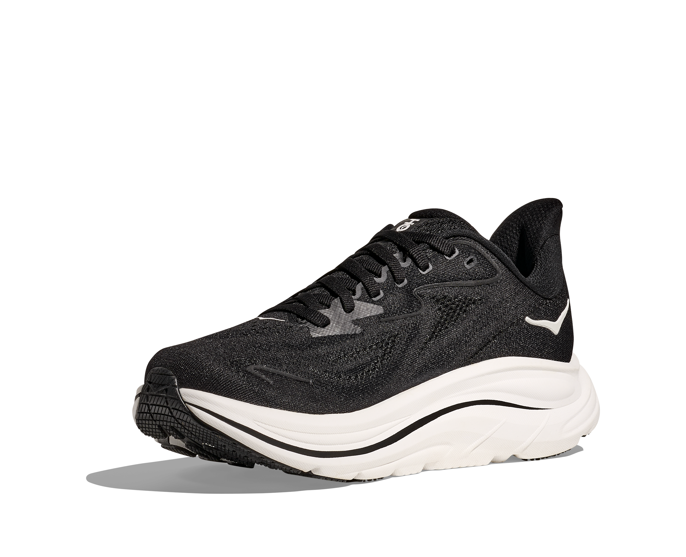 Hoka One One W Clifton 10 Wide - Black/White - 3