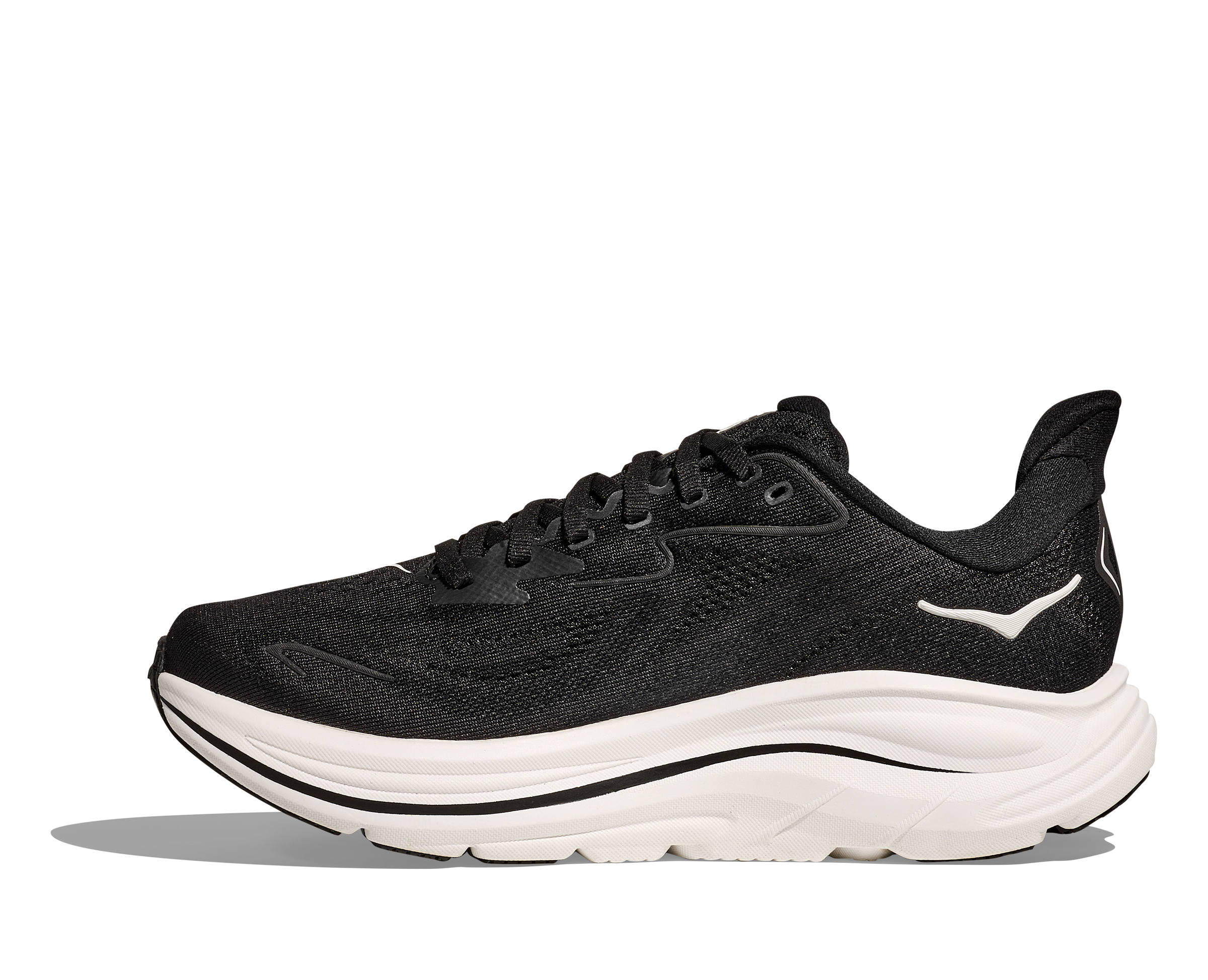 Hoka One One W Clifton 10 Wide - Black/White - 2