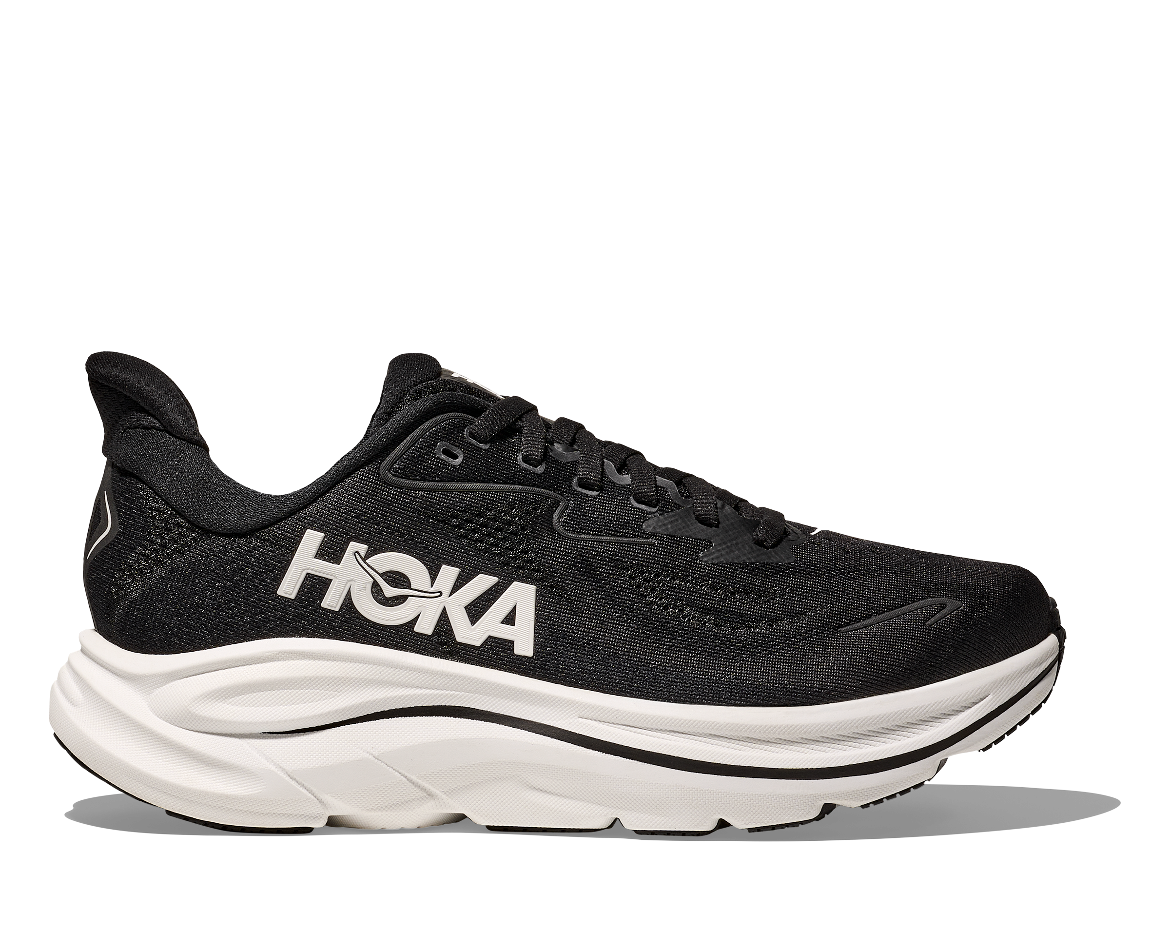Hoka One One W Clifton 10 Wide - Black/White