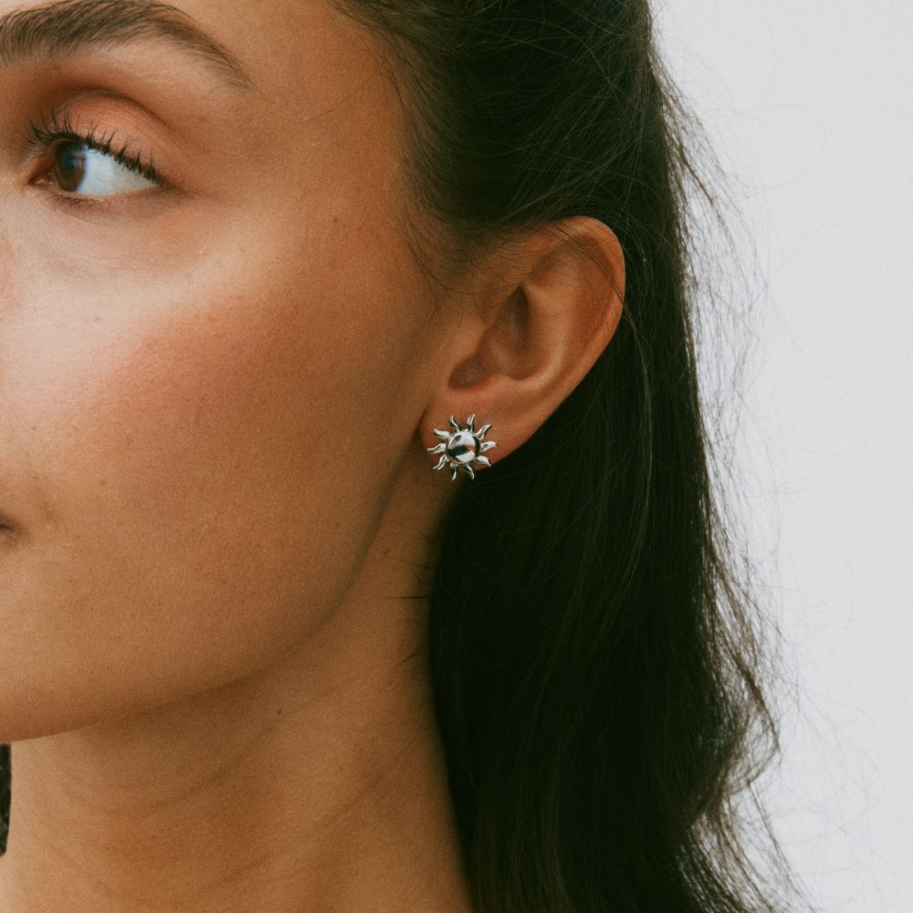 Edblad Sun S studs silver - 2