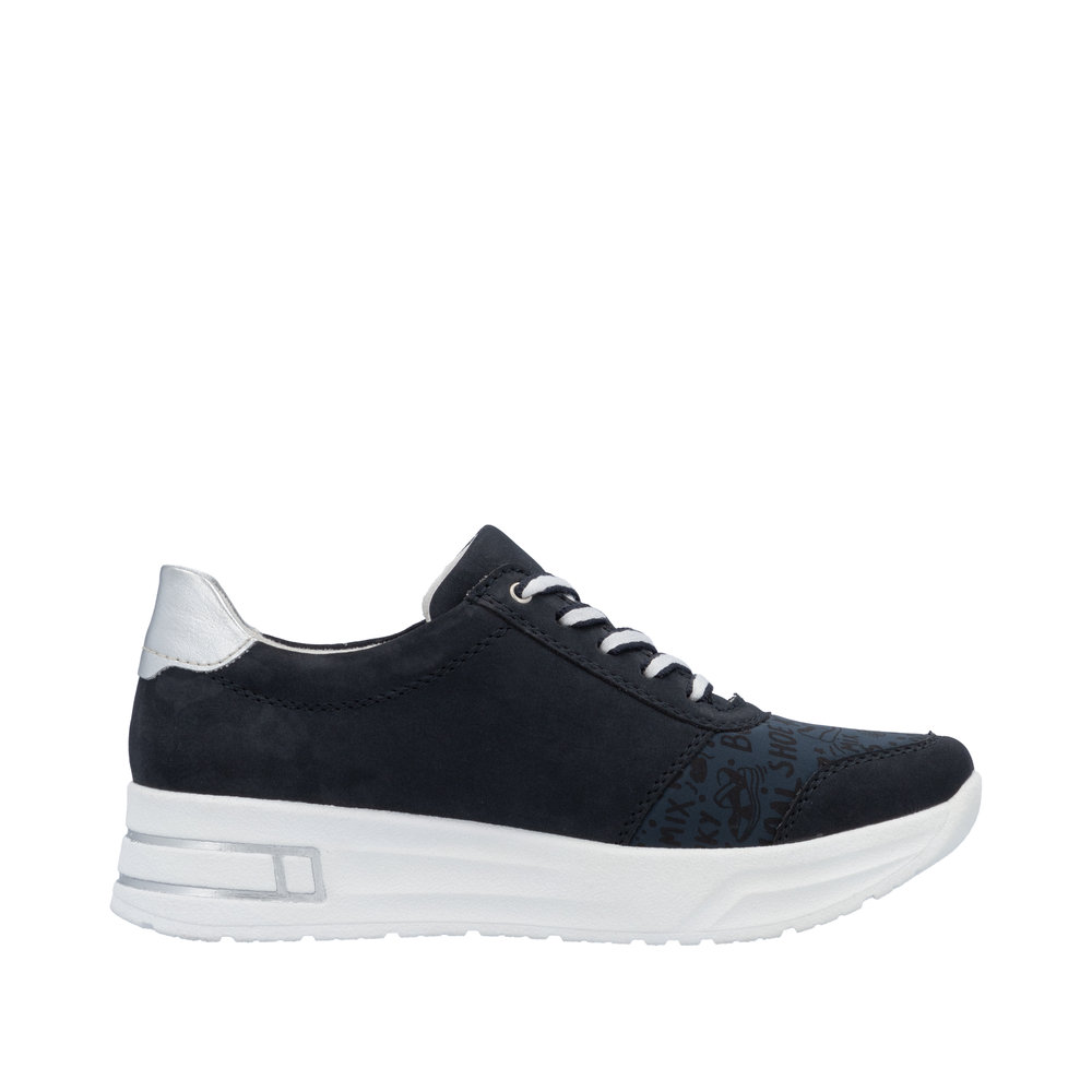 Rieker Damsneaker X-tra Wide Navy - 2