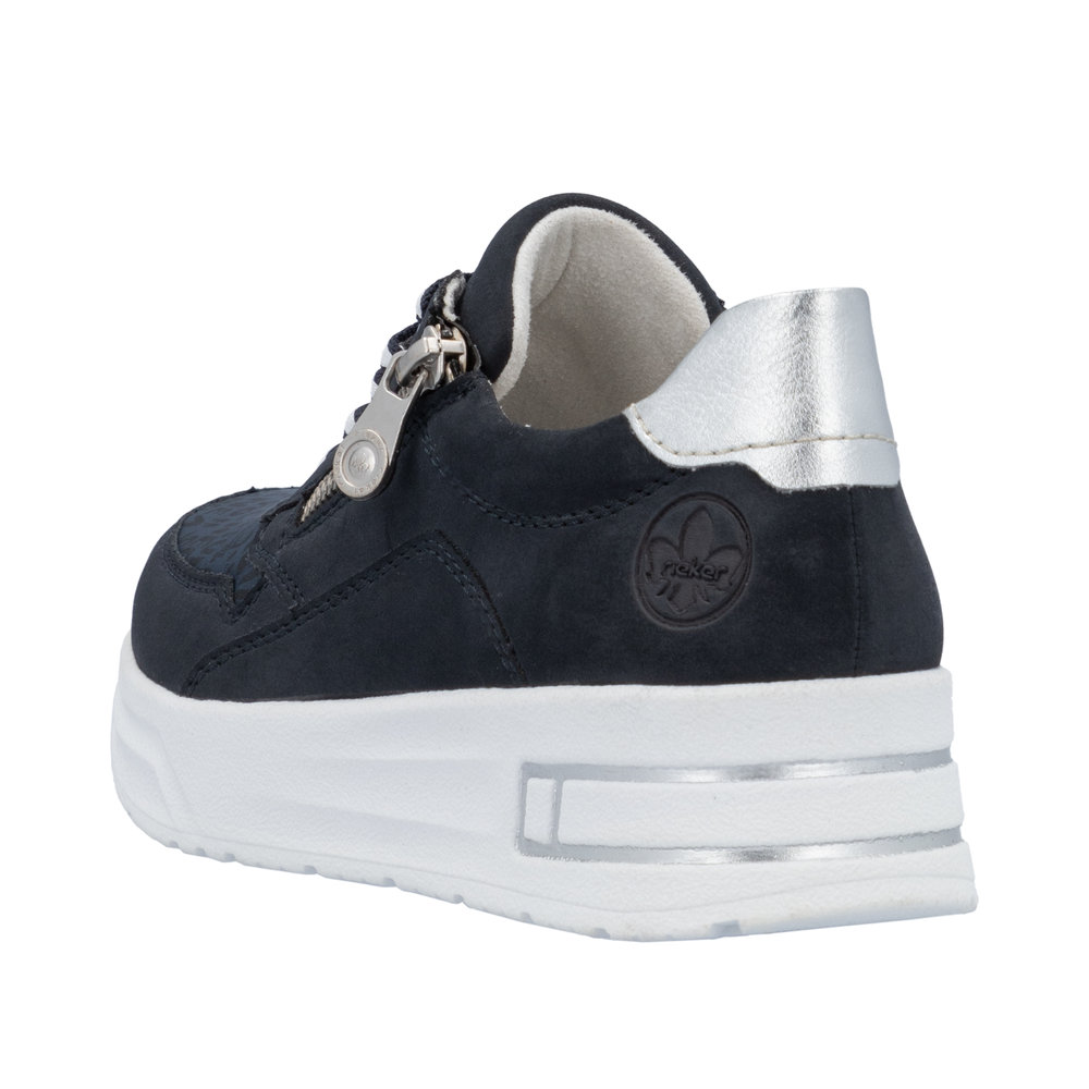 Rieker Damsneaker X-tra Wide Navy - 3