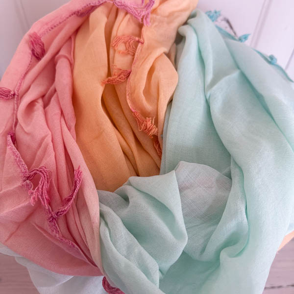 Culture - Rosaleen Scarf Mint Multimix - 4