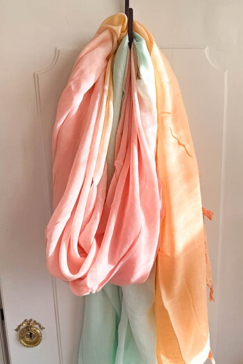 Culture - Rosaleen Scarf Mint Multimix