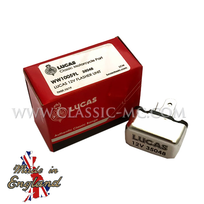 INDICATOR FLASHER UNIT, 12V LUCAS