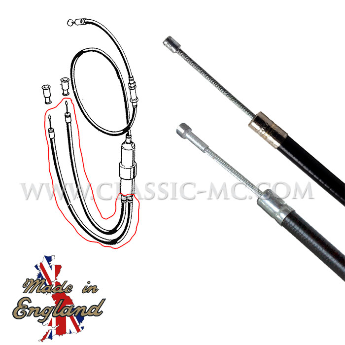 THROTTLE CABLE, _395+85 MM 1979