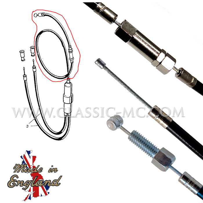 THROTTLE CABLE, _645+75 MM 1979-80 US