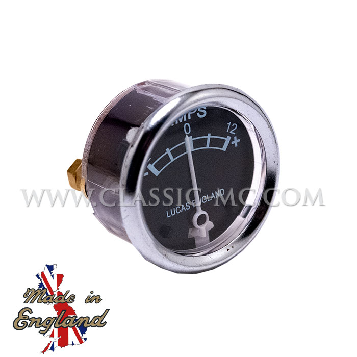 A-METER 1-3/4" 12-0-12, LUCAS BLACK