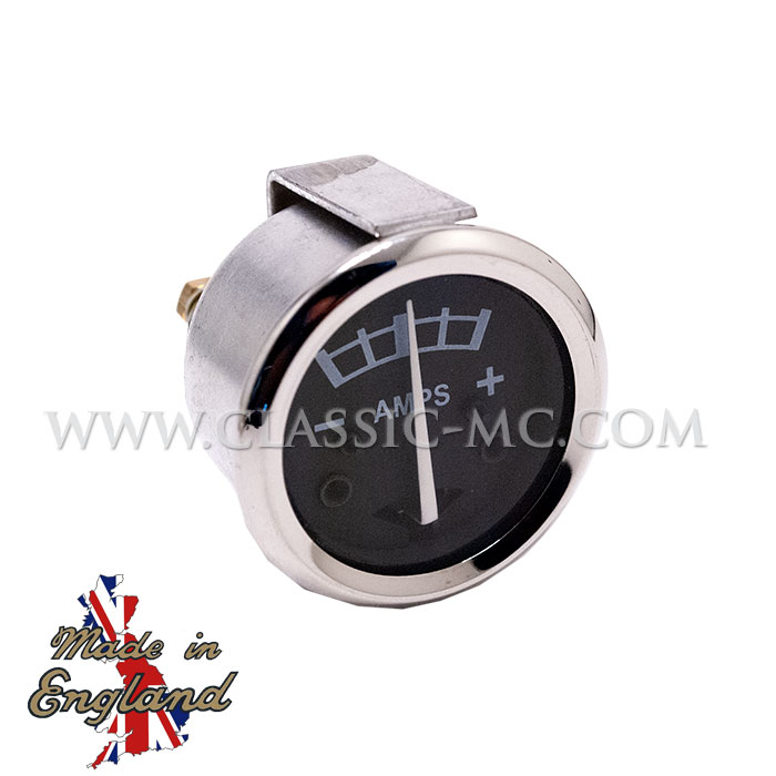 A-METER 2" 8-0-8, BLACK REPLICA