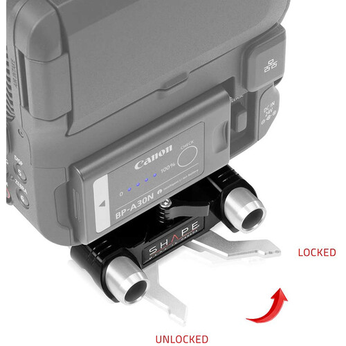 SHAPE ARCA Baseplate 15mm LWS for Canon EOS C88 - 6