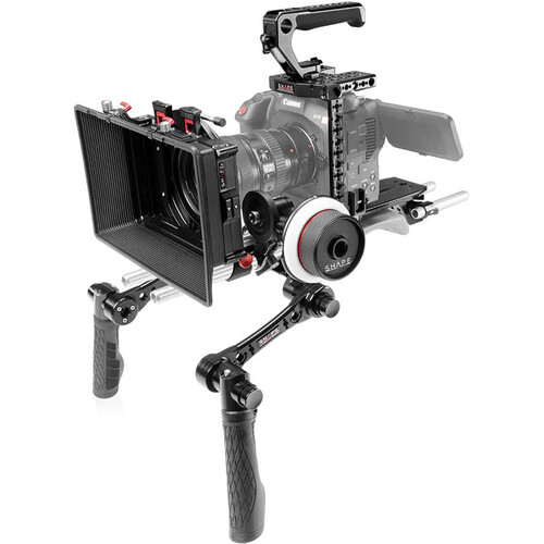 SHAPE Baseplate Kit with Matte Box, Follow Focus for Canon EOS C83