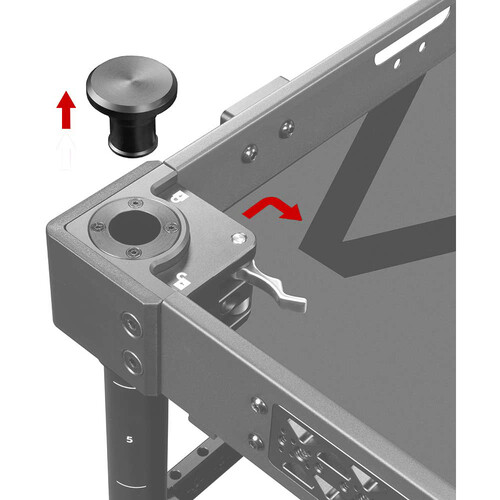SHAPE Corner Baby Pin 5\8 inch for Camera Cart - 5