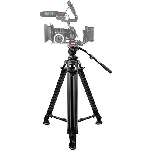 SHAPE Freelance Heavy-Duty Tripod with Fluid Head - 3