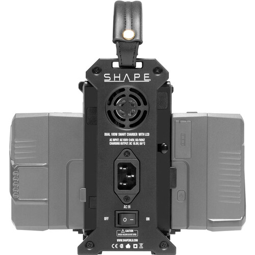 SHAPE Full Play Dual V-MOUNT 100W Fast Charger with LCD - 3