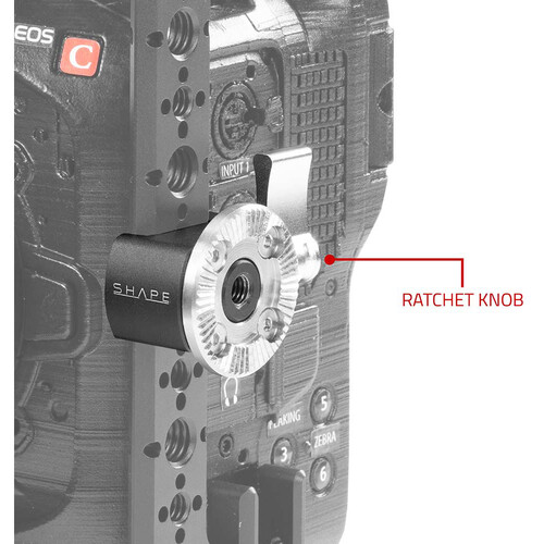 SHAPE NATO Clamp to ARRI Rosette Adapter - 4