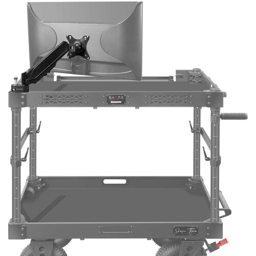 SHAPE Spring-Loaded Articulate Monitor Arm - 2