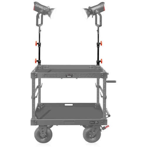 SHAPE Two-Stage Corner Riser Cart Stand - 2