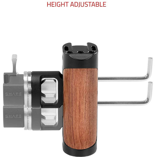 SHAPE Universal Side Wooden Handgrip ARRI Rosette - 4
