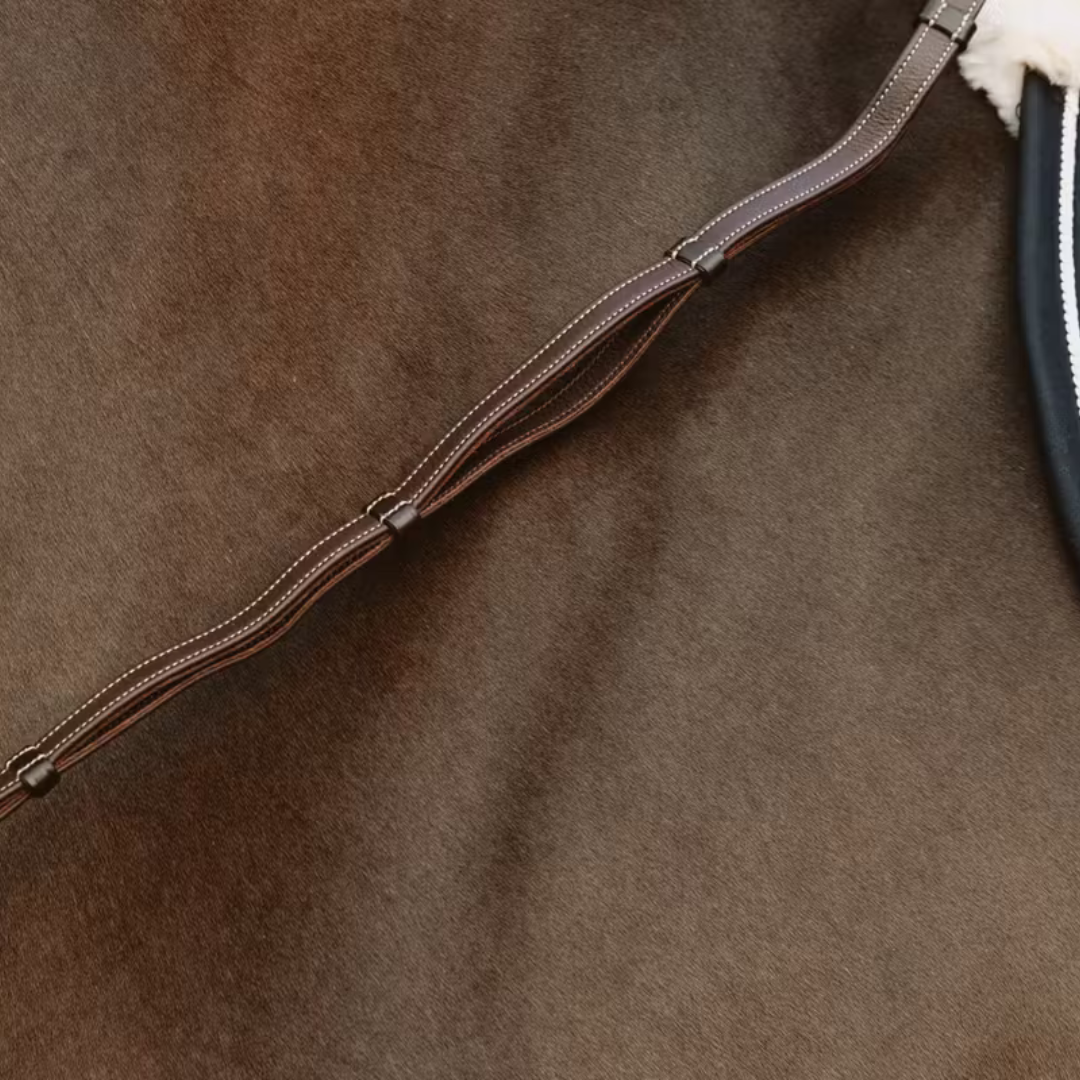 DYON LEATHER HANDLE REINS 1/2" - 3