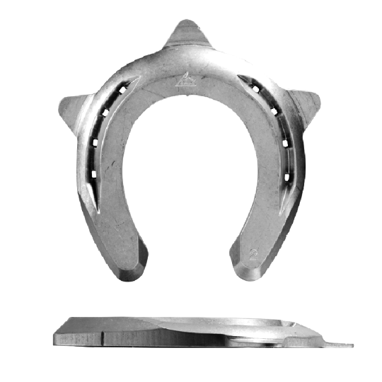  HÄSTSKO ALUMINIUM ACR FULL ROLLING SHOE FRONT 330 par