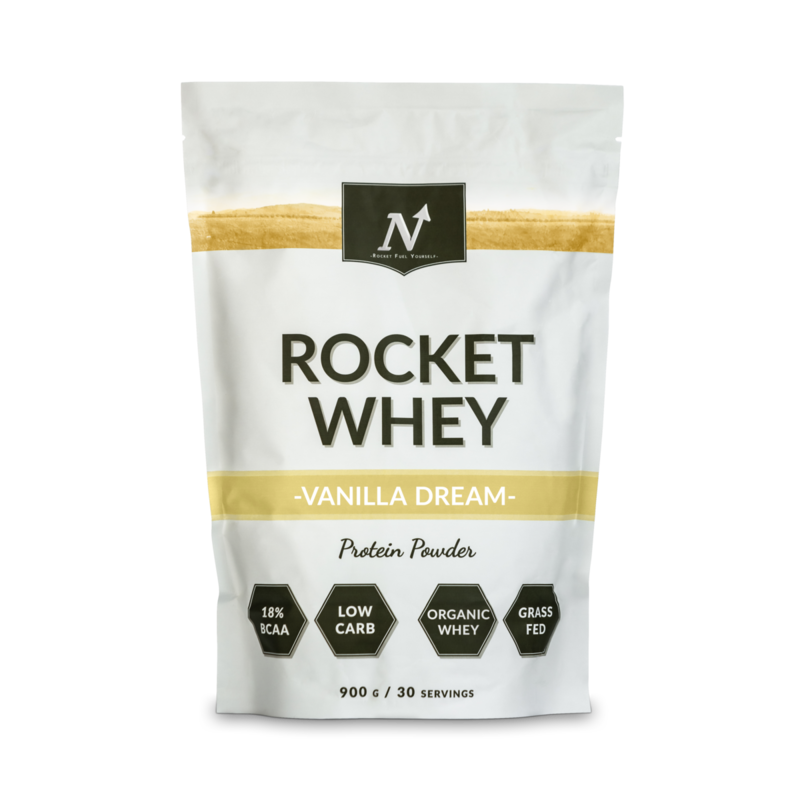 Rocket Whey Vanilla Dream 900g - Nyttoteket