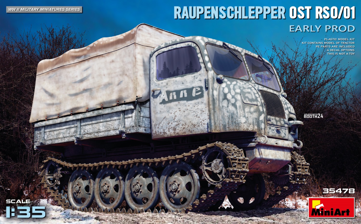 1/35 Raupenschlepper Ost RSO/01. Early Prod