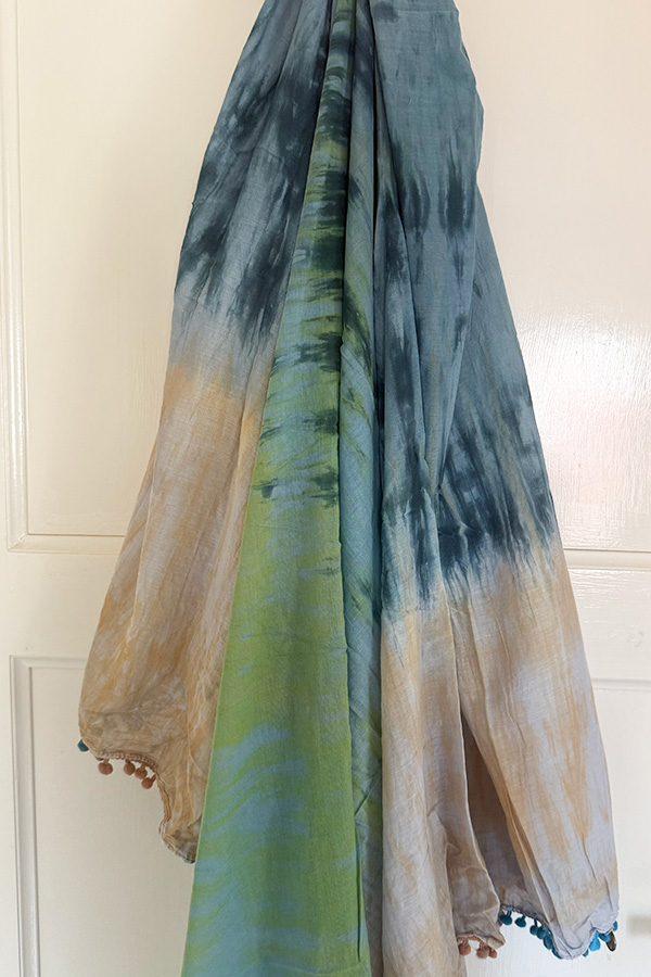 Culture - Rosensparre Scarf Blue Combo - 7
