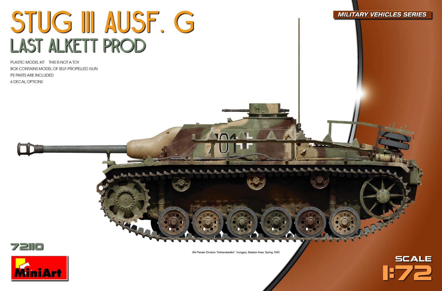 1/72 StuG III Ausf. G  Last Alkett Prod