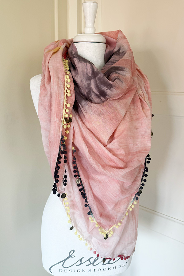 Culture - Rosensparre Scarf Pink Berry Combo