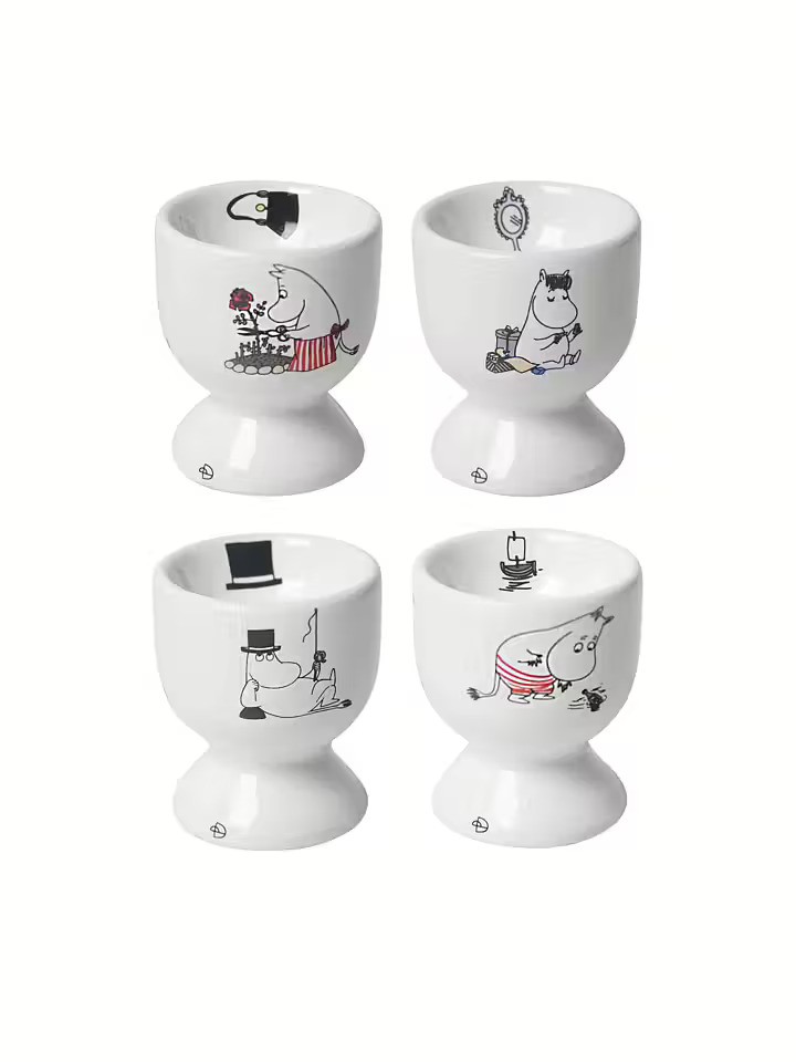 Moomin egg cups 4-pack - Joy - 2